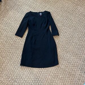 Vince Camuto 3/4 Sleeve Dress - Black